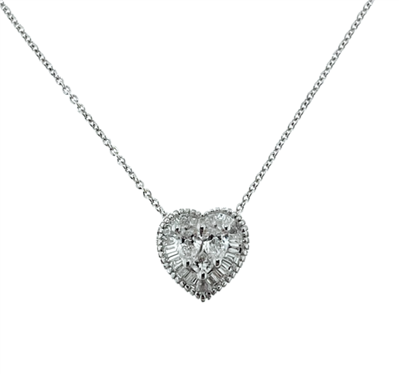 Collana Babila Milano Donna Magic Collection in Oro bianco Diamante 0.52 Ct 289420BB - 289420BB